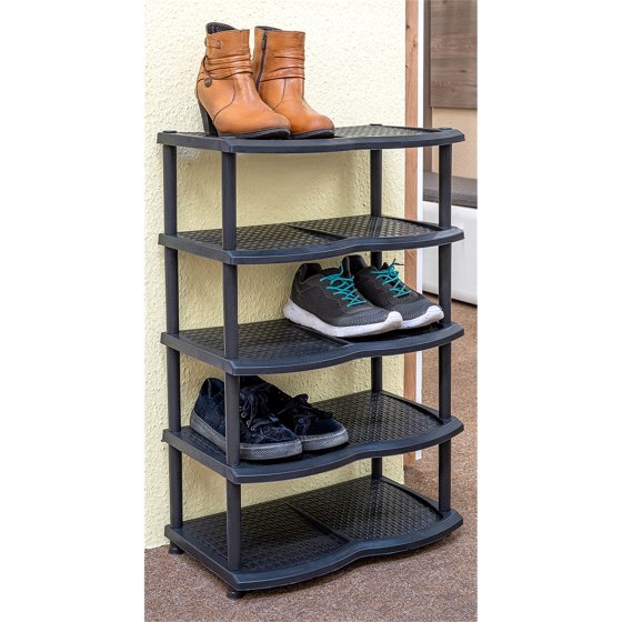 Schuhregal 5 Etagen für 10 Paar Schuhe 