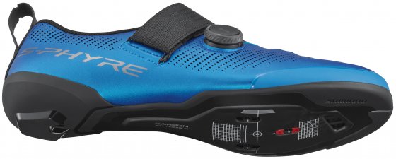 Triathlon / Rennrad- Fahrradschuhe SH-TR903 S-PHYRE, blau 