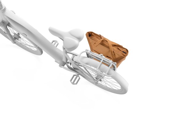 Fahrradtasche Chasm Shopping Tote Inlock, dust orange 