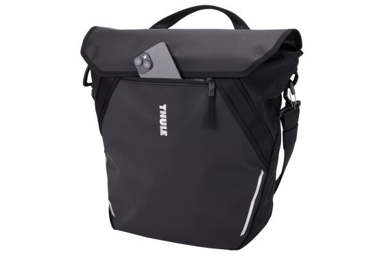 Fahrradtasche Chasm Courier Inlock, schwarz 