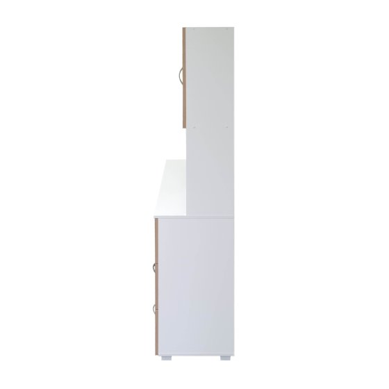 Küchenschrank Weiß Artisaneiche Blanca 