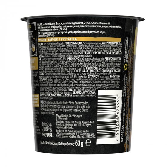 Maggi Magic Asia Noodle Cup Curry 