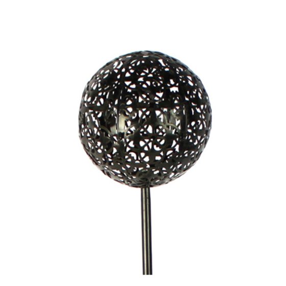 Solarlampe Luna Flower braun 