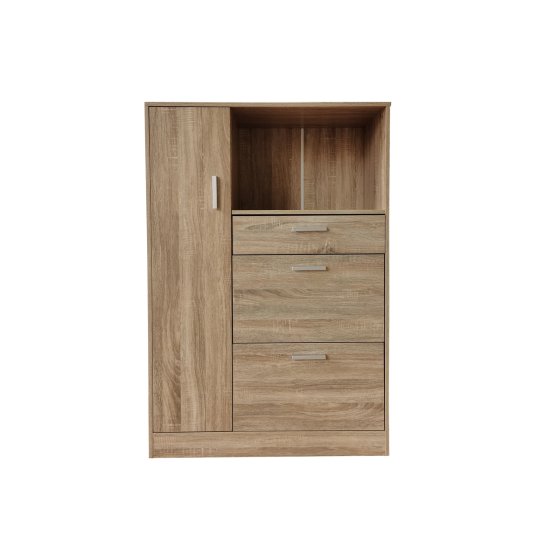 Küchenschrank Sonoma Blanca L 