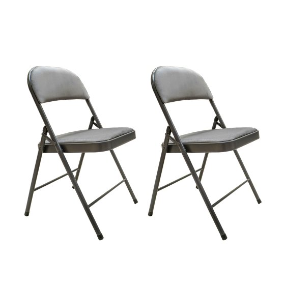 Klappstuhl Dima Velvet 2er-Set 