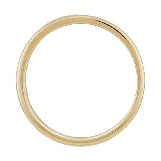 Ring 925 Sterling Silber gelb vergoldet Basic Stacking 