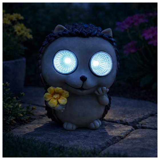 Solar-Gartenfigur Igel 