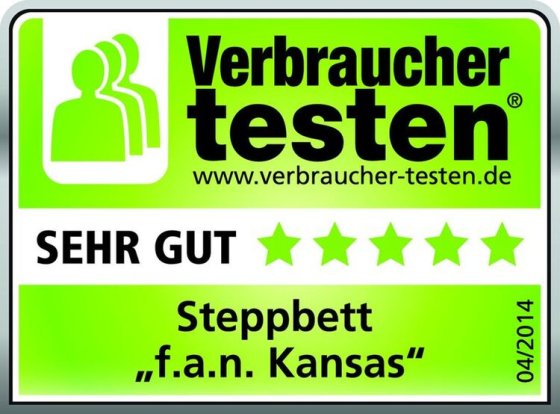 Bettdecke Kansas Duo-Steppbett 200x200 cm frankenstolz 