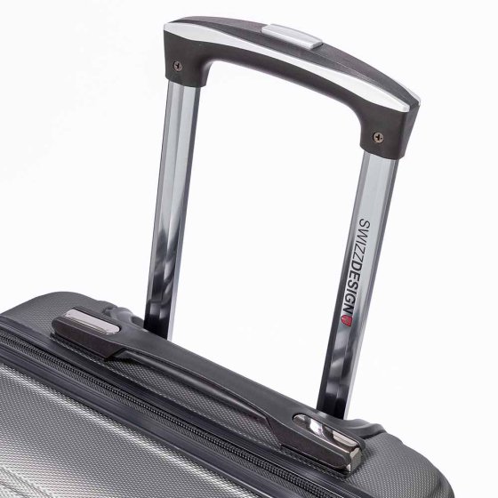 ABS Handgepäck Trolly Dunkelgrau