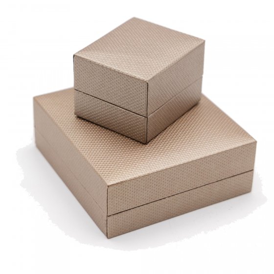 Ohrring 585 Gelbgold mit im Labor gezüchteten Diamanten und Saphir 