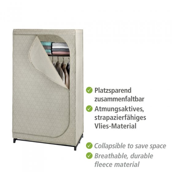 Kleiderschrank Mod. Balance mit Ablage, Stoffschrank, Faltschrank