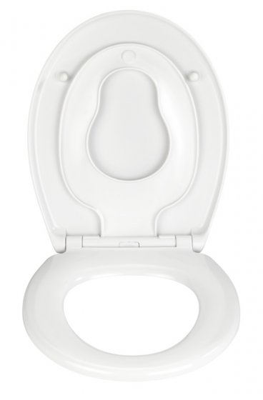 WC-Sitz Mod. Delos Family, aus antibakteriellem Duroplast