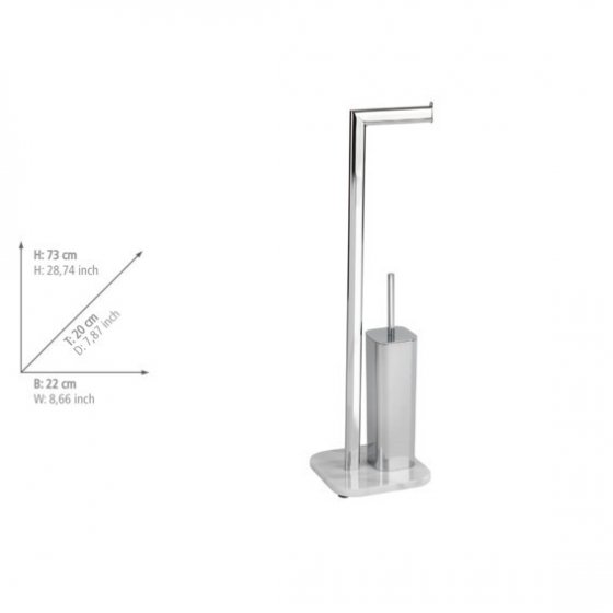 Stand WC-Garnitur Mod. Onyx, aus Marmor