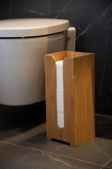 Toilettenpapierhalter Mod. Bambusa, aus Bambus 