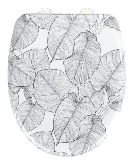 WC-Sitz Duroplast Mod. Samoa, aus antibakteriellem Duroplast 