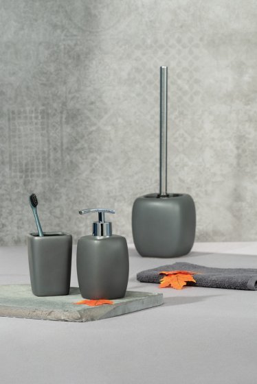 WC-Garnitur Mod. Faro Grey, aus Keramik