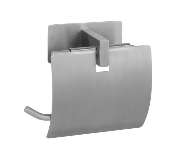 Turbo-Loc® Toilettenpapierhalter mit Deckel Mod. Genova Matt, Befestigen ohne Bohren