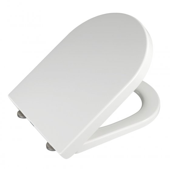 WC-Sitz Mod. Premium Palma, aus antibakteriellem Duroplast mit Absenkautomatik