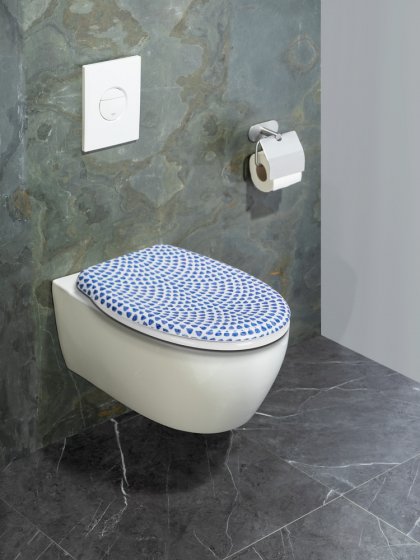WC-Sitz Duroplast Mod. Sevilla, aus antibakteriellem Duroplast 