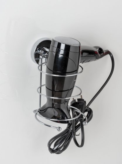 Vacuum-Loc® Haartrocknerhalter Mod. Milazzo, Befestigen ohne bohren 