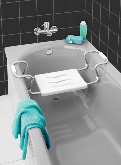 Badewannensitz Mod. Secura Weiß, 120 kg Tragkraft