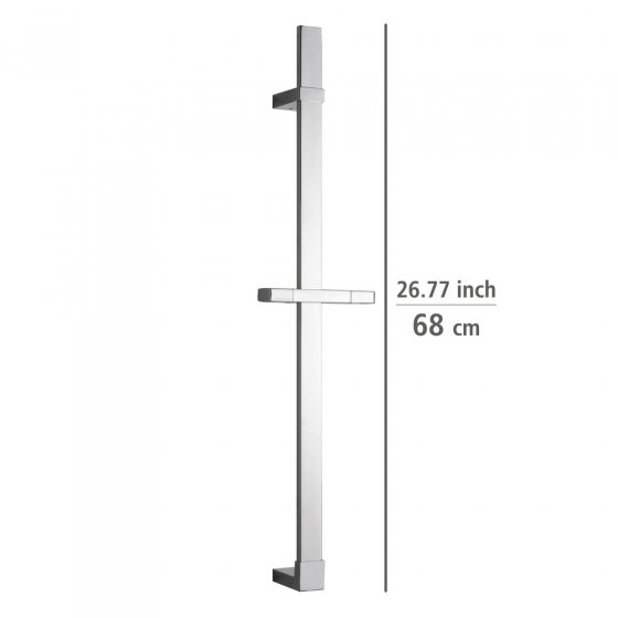 Duschstange Design Chrom, 68 cm 