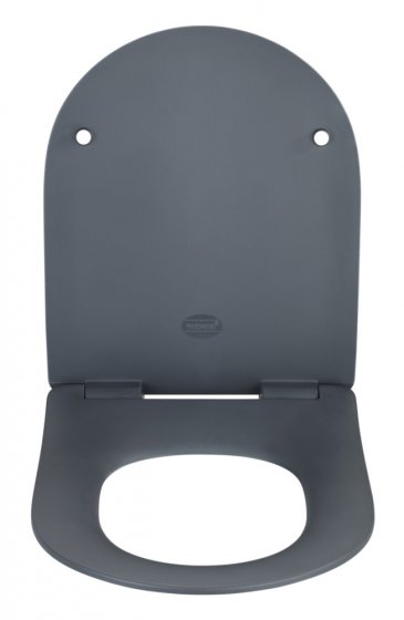 Premium WC-Sitz Mod. Sedilo matt Grau, mit Absenkautomatik