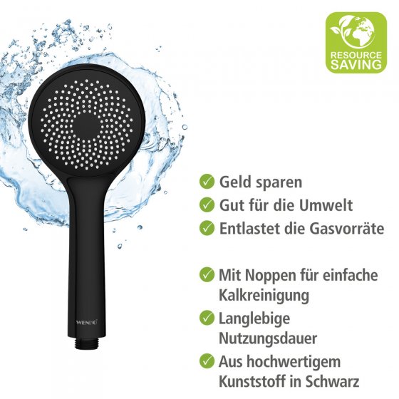 Duschkopf Watersaving Ø 95 cm 1 Funktion, Ø 9,5 cm 