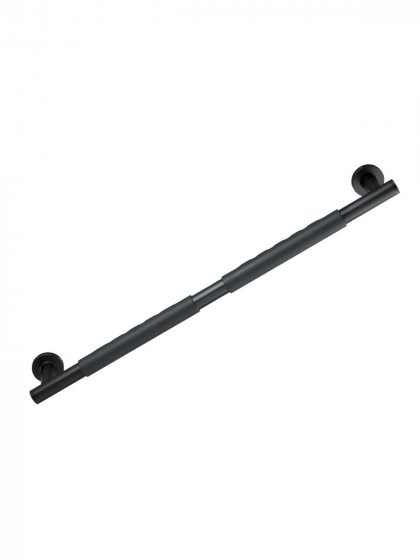 Wandhaltegriff Mod. Secura 65,5 cm Schwarz, TÜV Bauart geprüft 