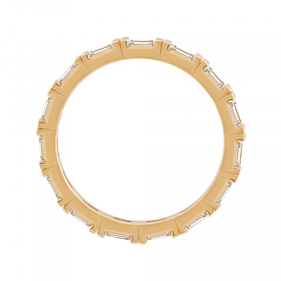 Ring 925 Silber vergoldet mit Zirkonia 