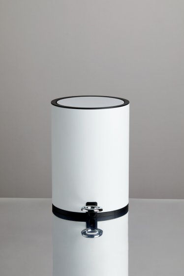 Kosmetik Treteimer Mod. Monza Weiß, mit Absenkautomatik