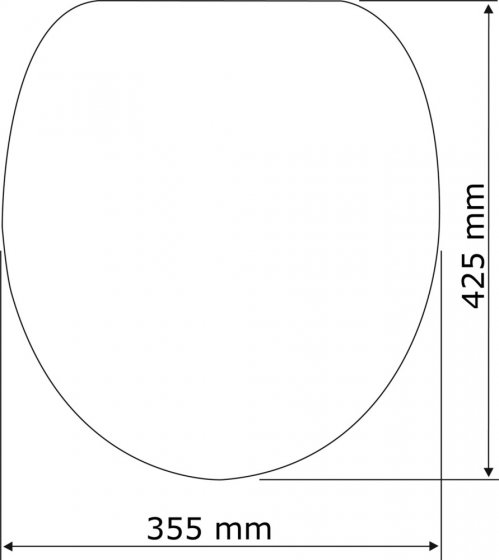 WC-Sitz Mod. Buche Natur, MDF, mit Absenkautomatik