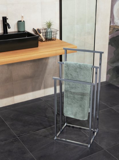 Handtuchbutler Mod. Quadro mit 3 Stangen, Kleiderbutler 