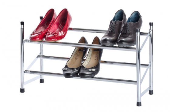 Schuhregal ausziehbar, für 10 Paar Schuhe 