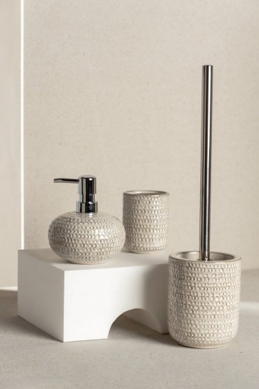 WC-Garnitur Mod. Pergole Creme, hochwertige Keramik 