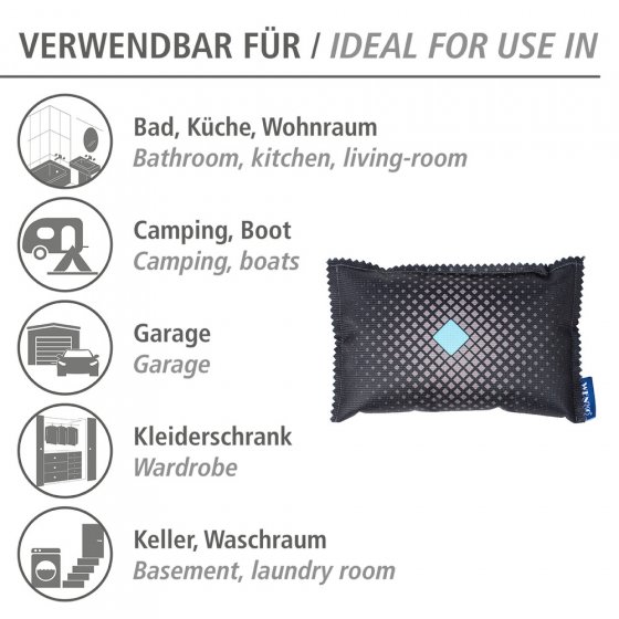 Universal-Entfeuchter 350g, 3er Set, mit Indikator
