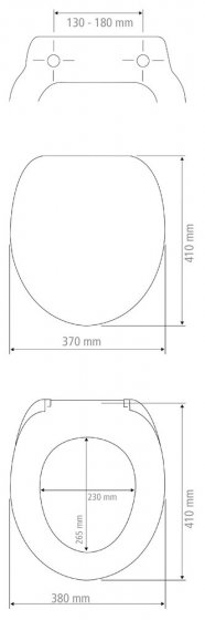 WC-Sitz Mod. Prima Senfgelb matt, MDF, FSC® zertifiziert 