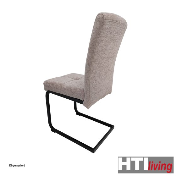 Schwingstuhl 4er Set Kinsey Braun 