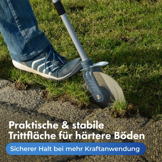 Rasenkanten-Roller Cut u. Schnittschutz, mit Schnittschutz 
