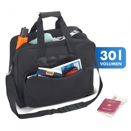 Komfort-Universaltasche Schwarz, 100 % Polyester 