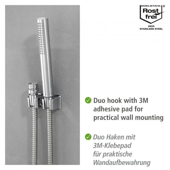 Waschbeckenbrause mit Duo Haken, mit Easy-Clip Schiebefunktion