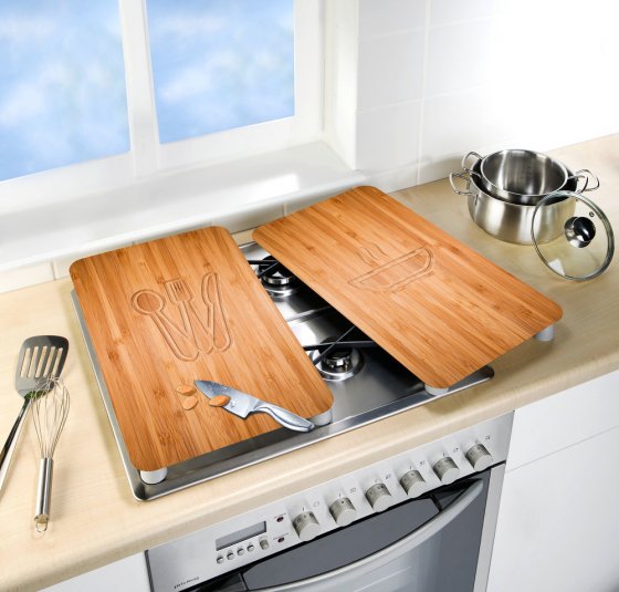 Herdabdeckplatte Universal Lunch 2er Set, für alle Herdarten