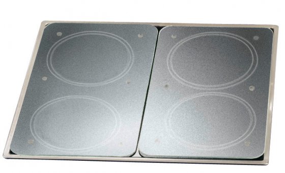 Herdabdeckplatte Universal 2er Set, für alle Herdarten
