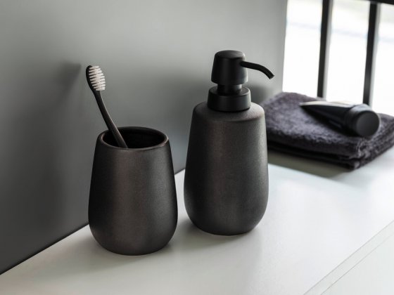 Bad-Accessoire Set Mod. Nerno, 2-teilig, aus hochwertiger Keramik 