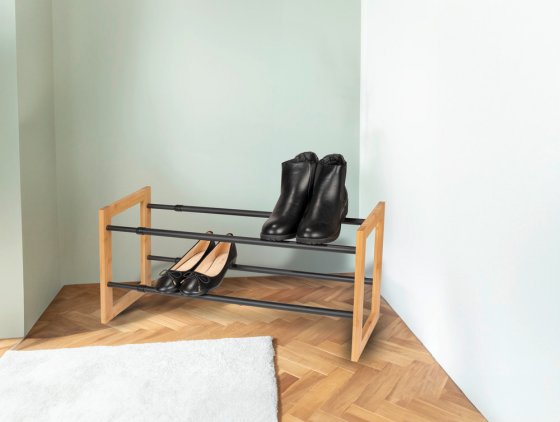 Schuhregal Mod. Ecori, ausziehbar und stapelbar
