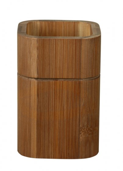 Bad-Accessoire Set Mod. Serro, 2-teilig, aus stabilem Bambus 