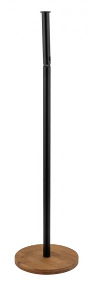 2-in-1 Stand Toilettenpapierhalter Mod. Serro, aus stabilem Bambus 