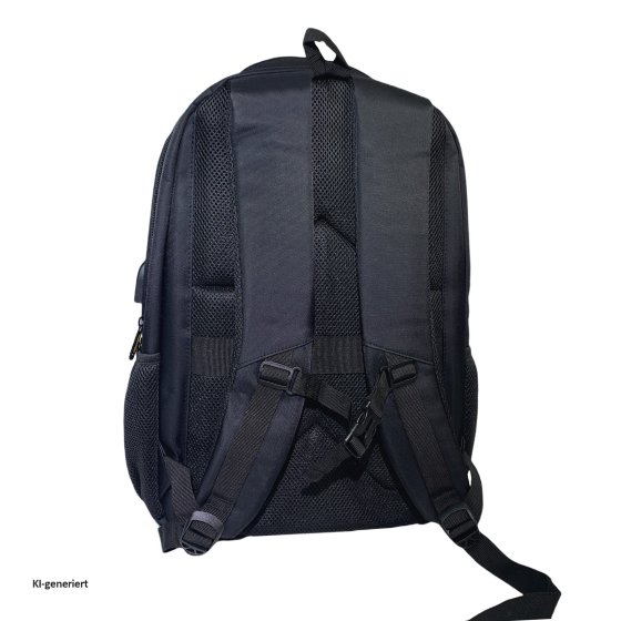 Rucksack mit USB und Kopfhöreranschluss Laptoprucksack für Alltag, Uni oder Reisen 