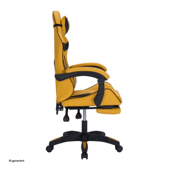 Gaming Stuhl Krit Eco Gelb-Schwarz 