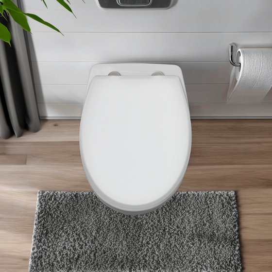 WC-Sitz Mod. Ostuni, belastbar mit 300 kg, recyclebarer Thermoplast mit Absenkautomatik 